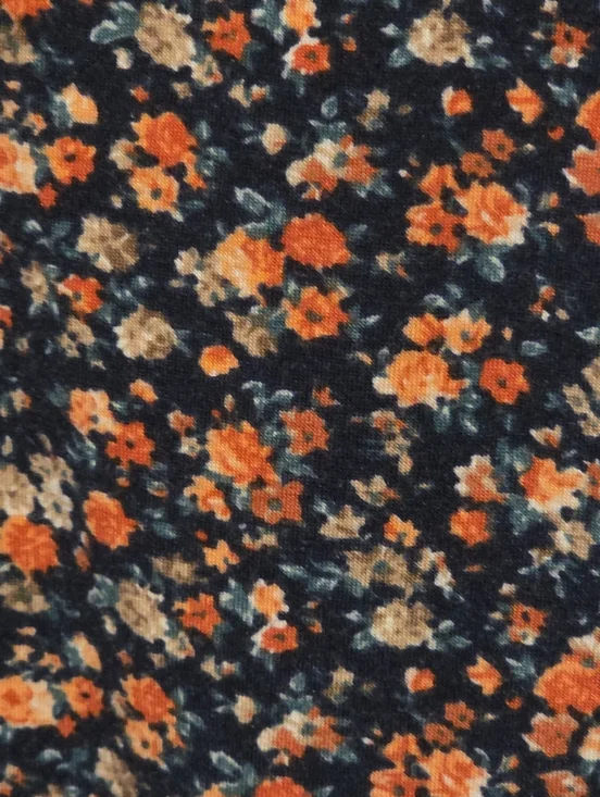 KTILG Boho Floral Print Square Neck Draped Tank Top Size S - Picture 5 of 6